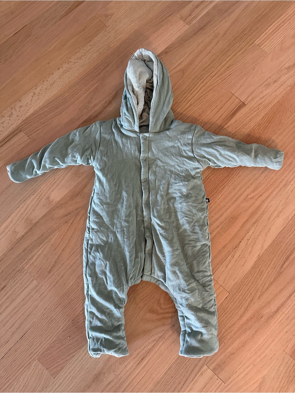 NWOT Petit Bateau Baby One-Piece in Sage Green